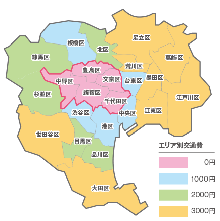 23区から探す